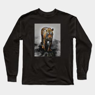 Tiger in the Mist Long Sleeve T-Shirt